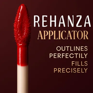 REHANZA Signature Velvet Matte Liquid Lipstick Collection | 4-Piece Exclusive Vault hot red thumbnail 3