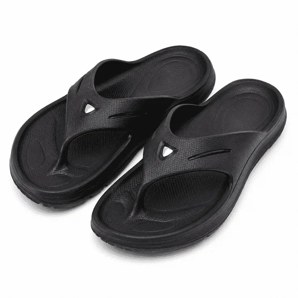 Mens Lightweight EVA Comfort Sliders Slippers for Daily Wear Bathroom Beach Home Anti-Slip Cushioned Casual Slide Sandals Men Indoor Outdoor Flip Flop Chappal Mens Lightweight EVA Comfort Sliders Slippers for Daily Wear Bathroom Beach Home Anti-Slip Cushi image 2