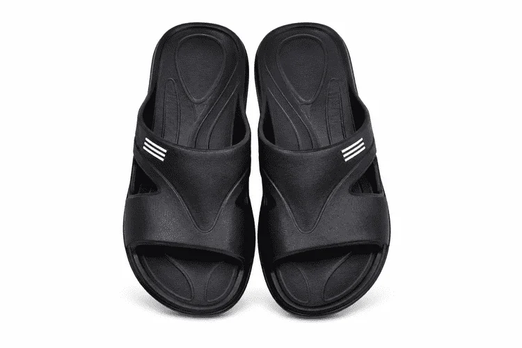 Mens Lightweight EVA Comfort Sliders Slippers for Daily Wear Bathroom Beach Home Anti-Slip Cushioned Casual Slide Sandals Men Indoor Outdoor Flip Flop Chappal Mens Lightweight EVA Comfort Sliders Slippers for Daily Wear Bathroom Beach Home Anti-Slip Cushi image 1
