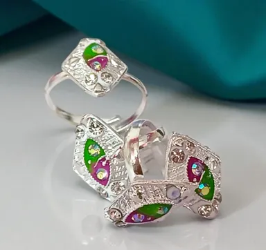 Women/Girls Toe Ring | Artificial Jewellery | Daily Wear Stylish Bichiya | Adjustable Silver Plated Toe Rings | Traditional & Modern Design | 2 Pair |4 Pieces thumbnail 3