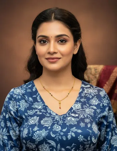 Traditional Gold Plated Mangalsutra Necklace for Women with Black Beads Pendant Chain, Indian Bridal Mangalsutra Jewellery, Daily Wear Wedding Mangalsutra Chain for Married Women thumbnail 2
