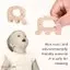 Natural Neem Wood Baby Teether Eco Friendly Wooden Teething Toy for Infants Chemical Free BPA Free Antibacterial Montessori Teething Ring Safe Baby Gum Relief Toy Natural Neem Wood Baby Teether Eco Friendly Wooden Teething Toy for Infants Chemical Free BP thumbnail 3