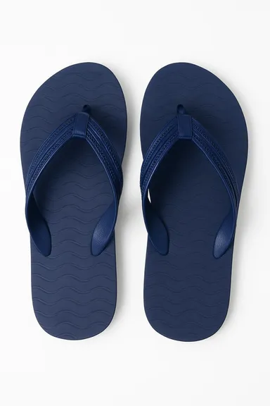 Men Navy Blue EVA Rubber Flip Flops Slippers – Lightweight Anti Slip Beach Thong Sandals Casual Summer Bathroom Daily Wear Slippers for Men Men Navy Blue EVA Rubber Flip Flops Slippers – Lightweight Anti Slip Beach Thong Sandals Casual Summer Bathroom thumbnail 2