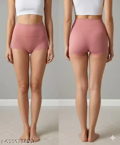 Women's High-Waist Seamless Tummy Control Shapewear Briefs: Advanced Compression Core Shaper & Invisible Body Sculpting Panty High-Waist Seamless Tummy Control Briefs XL thumbnail 2