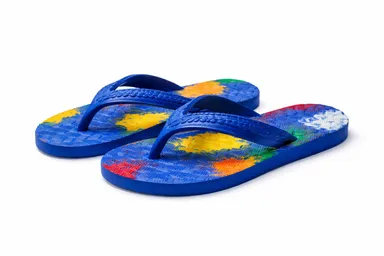 Girls Colourful EVA Flip Flops Slippers – Anti Slip Rubber Beach Thong Sandals Lightweight Casual Summer Daily Wear Kids Slippers for Girls Girls Colourful EVA Flip Flops Slippers – Anti Slip Rubber Beach Thong Sandals Lightweight Casual Summer Daily  thumbnail 1