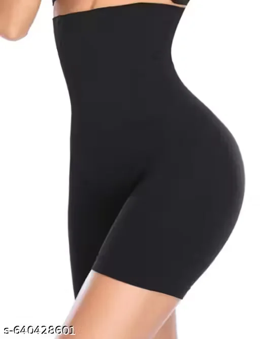 Women Seamless High Waist Tummy Control Shapewear and Cotton Blend Thigh Slimmer Body Shaper Briefs for Gym Yoga or Daily Wear Panty Pack Seamless High Waist Tummy Control Shapewear Free Size image 1