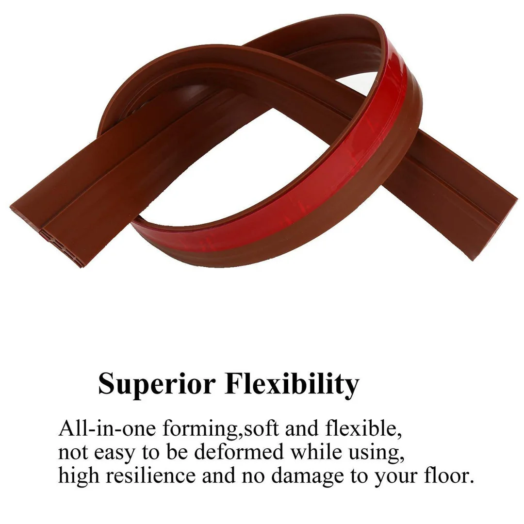 Self Adhesive Door Bottom Seal Strip Weather Stripping Door Draft Stopper Soundproof Dust Proof Insect Blocker Door Gap Sealing Strip for Home Doors Windows image 5