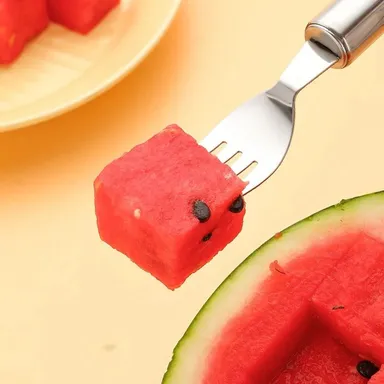 Stainless Steel Fruit Vegetable Peeler with Fork Potato Carrot Peeler Kitchen Peeling Knife Tool Multi Purpose Vegetable Cutter Peeler for Kitchen Cooking thumbnail 1