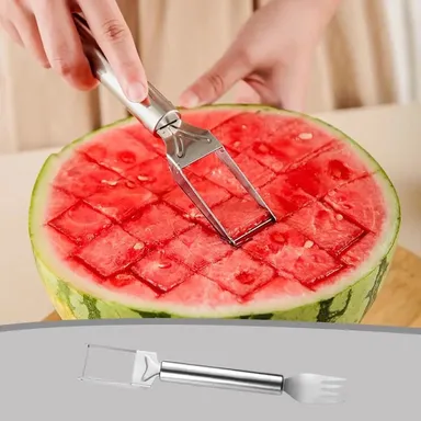 Stainless Steel Fruit Vegetable Peeler with Fork Potato Carrot Peeler Kitchen Peeling Knife Tool Multi Purpose Vegetable Cutter Peeler for Kitchen Cooking thumbnail 4