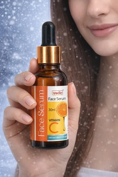 Ultra Hydrating & Brightening Anti-Aging Face Serum with Vitamin C, Hyaluronic Acid, and Natural Botanical Extracts for Glowing, Youthful, and Smooth Skin – Suitable for All Skin Types thumbnail 1