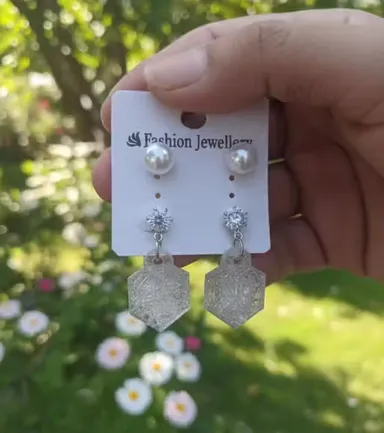 Oxidised Silver Jhumka Earrings for Girls & Women Lightweight Traditional Ethnic Daily Wear Fashion Artificial Jewellery Pack thumbnail 1