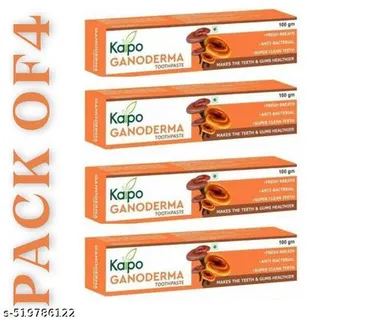4 KAIPO GANODERMA ANTI-BACTERIAL TOOTHPASTE 100GM thumbnail 1