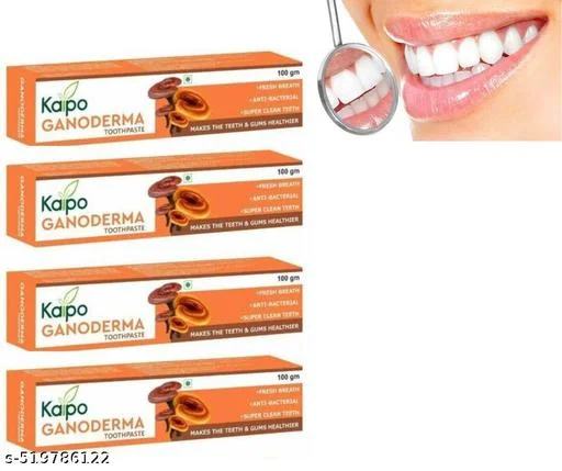 4 KAIPO GANODERMA ANTI-BACTERIAL TOOTHPASTE 100GM image 1