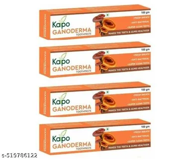 4 KAIPO GANODERMA ANTI-BACTERIAL TOOTHPASTE 100GM thumbnail 2
