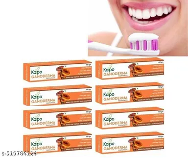 Kaipo Ganoderma Anti-Bacterial Toothpaste 100g Herbal Oral Care Toothpaste for Fresh Breath & Daily Dental Hygiene thumbnail 1