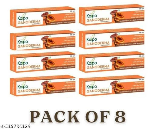 Kaipo Ganoderma Anti-Bacterial Toothpaste 100g Herbal Oral Care Toothpaste for Fresh Breath & Daily Dental Hygiene image 1