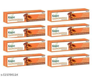 Kaipo Ganoderma Anti-Bacterial Toothpaste 100g Herbal Oral Care Toothpaste for Fresh Breath & Daily Dental Hygiene thumbnail 2