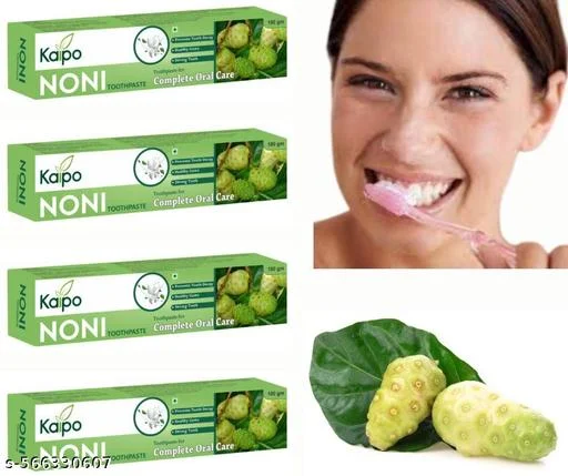 Kaipo Noni Toothpaste 100g Herbal Toothpaste for Healthy Teeth, Fresh Breath, Gum Care and Daily Oral Hygiene image 1