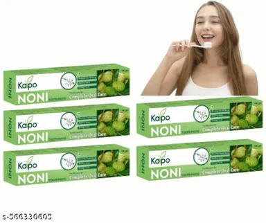Kaipo Noni Herbal Toothpaste 100g Natural Oral Care Toothpaste for Fresh Breath Healthy Teeth & Daily Dental Protection thumbnail 1