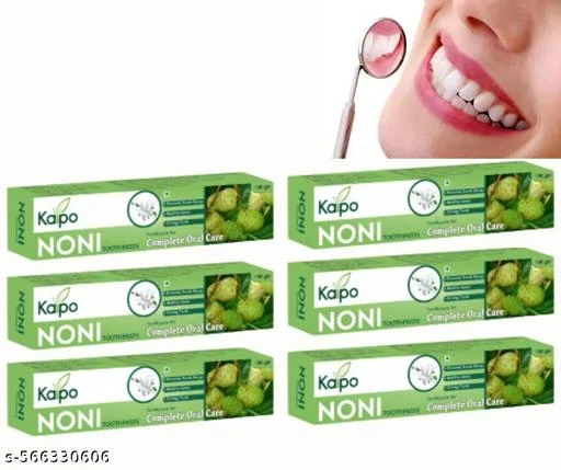 Kaipo Noni Herbal Toothpaste 100g Natural Oral Care Toothpaste for Fresh Breath Healthy Teeth & Daily Dental Care image 2