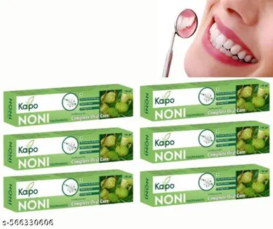 Kaipo Noni Herbal Toothpaste 100g Natural Oral Care Toothpaste for Fresh Breath Healthy Teeth & Daily Dental Care thumbnail 1