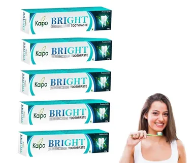 Kaipo Bright Herbal Toothpaste 100g Natural Oral Care Toothpaste for White Teeth Fresh Breath & Daily Dental Protection thumbnail 1