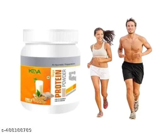 KEVA Premium Soya Protein Powder | High-Protein, Plant-Based Nutrition for Muscle Growth & Wellness, 200g image 1