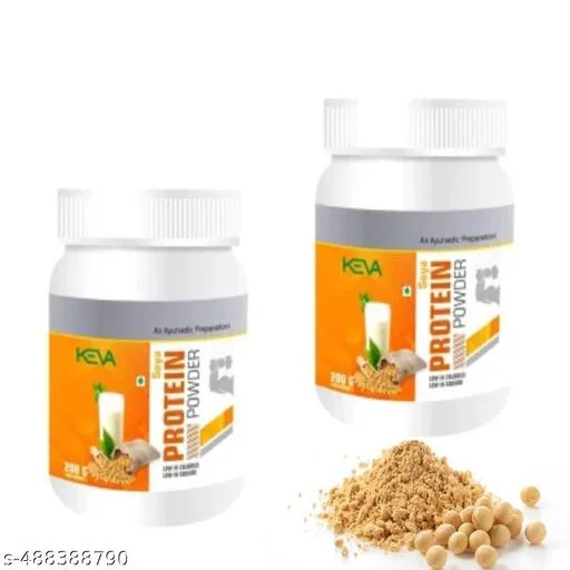 2 KEVA Premium Soya Protein Powder | 200g | High-Protein, Plant-Based Nutrition for Muscle & Fitness Support image 3