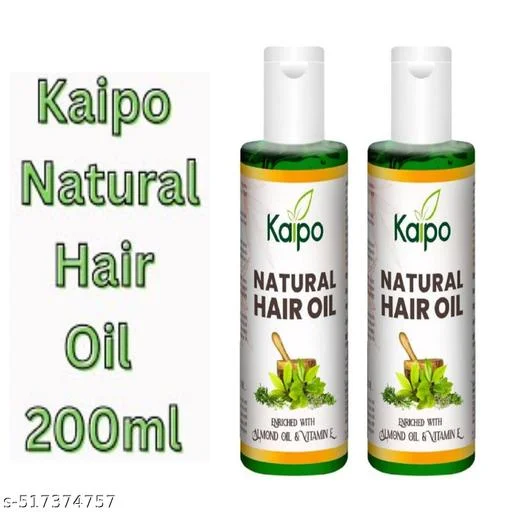 Kaipo Premium Natural Hair Oil |200ml | Nourishing & Strengthening Blend for Healthy, Shiny, and Frizz-Free Hair image 3