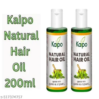 Kaipo Premium Natural Hair Oil |200ml | Nourishing & Strengthening Blend for Healthy, Shiny, and Frizz-Free Hair thumbnail 2