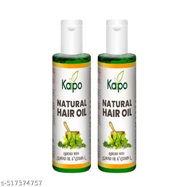 Kaipo Premium Natural Hair Oil |200ml | Nourishing & Strengthening Blend for Healthy, Shiny, and Frizz-Free Hair thumbnail 1