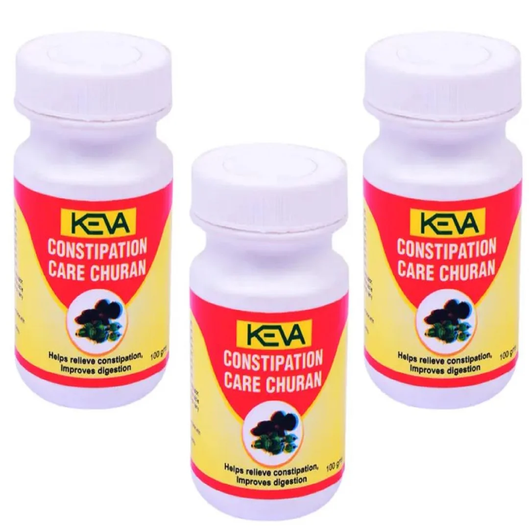 KEVA Constipation Care Churan |Natural Digestive Relief | 100g Herbal Powder for Healthy Bowel Movements image 2