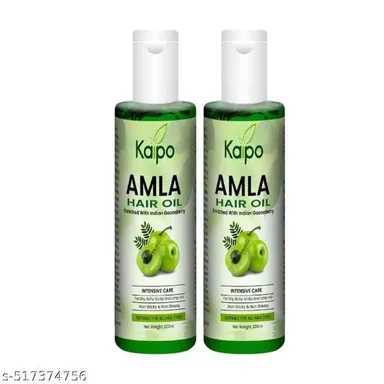 KAIPO Advanced Amla Hair Oil | 200ml | Strengthens, Nourishes & Promotes Hair Growth with Natural Amla Extrac thumbnail 2