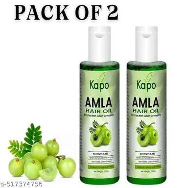 KAIPO Advanced Amla Hair Oil | 200ml | Strengthens, Nourishes & Promotes Hair Growth with Natural Amla Extrac thumbnail 1