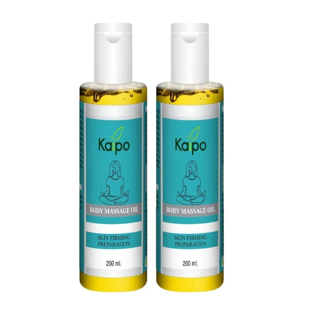 KAIPO Skin Firming & Nourishing Body Massage Oil with Natural Extracts | 200ml image 2
