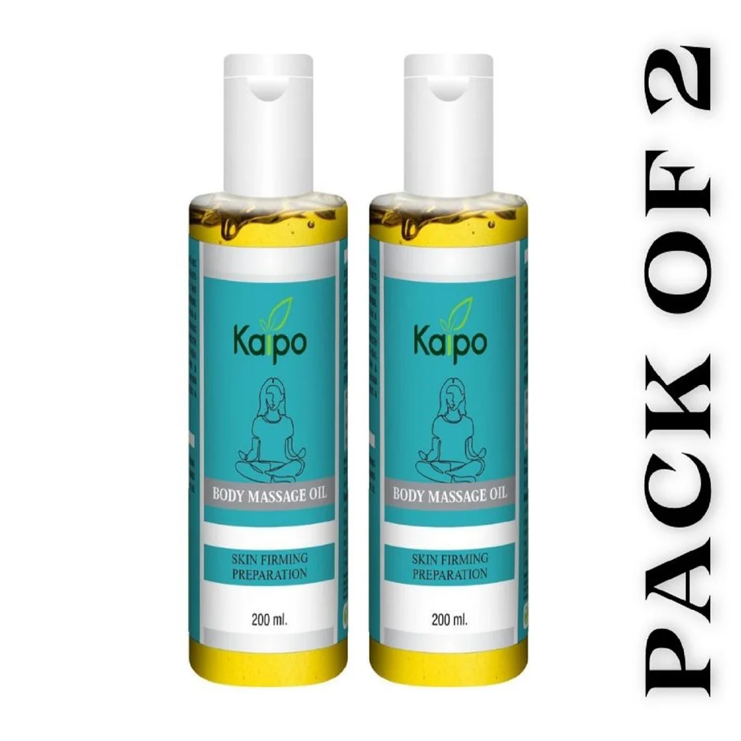 KAIPO Skin Firming & Nourishing Body Massage Oil with Natural Extracts | 200ml image 3