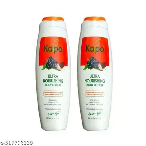 KAIPO Ultra Nourishing Deep Moisture Body Lotion with Vitamin E & Natural Extracts |200ml Intensive Hydration for Soft, Smooth, and Radiant Skin image 3