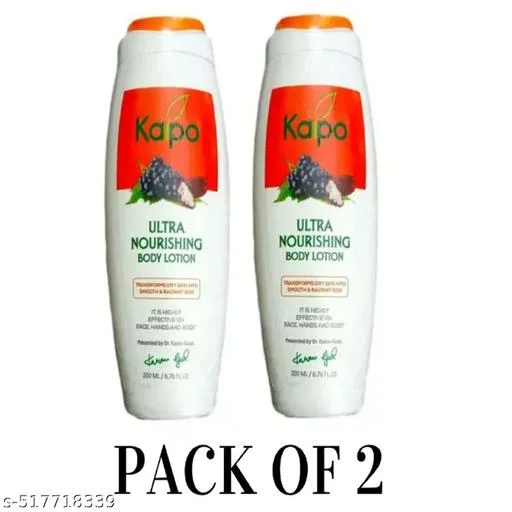 KAIPO Ultra Nourishing Deep Moisture Body Lotion with Vitamin E & Natural Extracts |200ml Intensive Hydration for Soft, Smooth, and Radiant Skin image 2