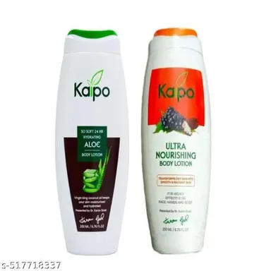 1 KAIPO ULTRA NOURISHING BODY LOTION 200ML | 1 KAIPO SO SOFT 24 HR HYDRATING ALOE BODY LOTION 200ML thumbnail 2