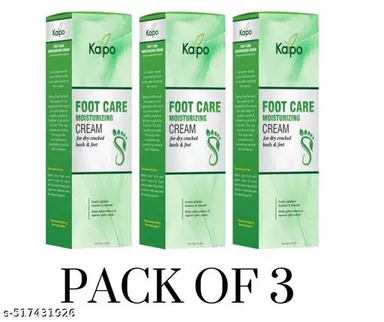 KAIPO Advanced Foot Care Moisturizing Cream with Deep Hydration & Repair for Dry, Cracked Feet – 50gm thumbnail 1