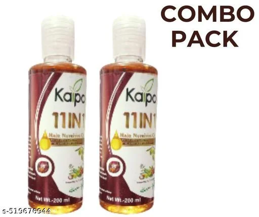 2 KAIPO 11 IN 1 HAIR NUTRITIVE OIL 200ML (NON-STICK & NON CREASY WITH GOODNESS OF 11 NATURAL OILS) image 2