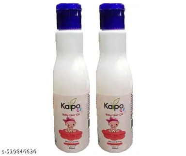 Kaipo Gentle Nourishing Baby Hair Oil with Natural Herbs & Vitamins | 200ml Soothing & Strengthening Formula for Soft, Healthy, and Shiny Hair thumbnail 2