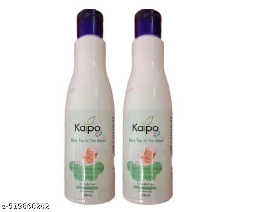 Kaipo Gentle Baby Top-to-Toe Wash | Tear-Free, Mild & Soothing Formula for Sensitive Skin, 200ml image 3