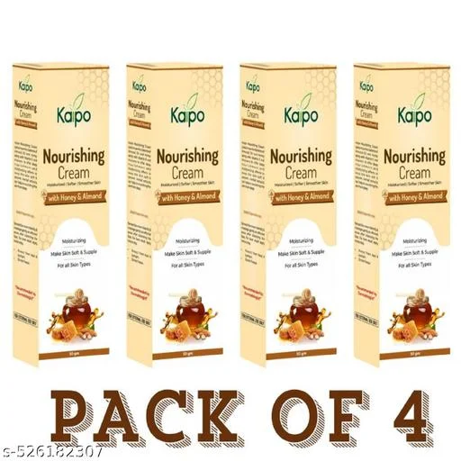 Kaipo Honey Almond Nourishing Cream 50g Herbal Moisturizer for Soft, Smooth and Hydrated Skin Daily Skincare for Men & Women image 1