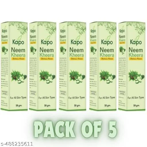 Kaipo Neem Kheera Fairness Cream 50g Herbal Skin Care Cream for Clear, Fresh and Even Looking Skin image 1