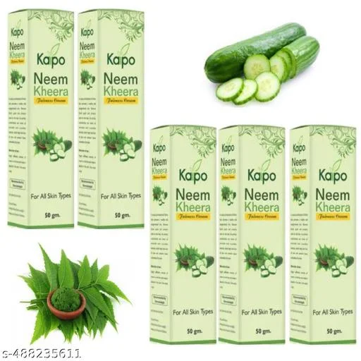 Kaipo Neem Kheera Fairness Cream 50g Herbal Skin Care Cream for Clear, Fresh and Even Looking Skin image 2