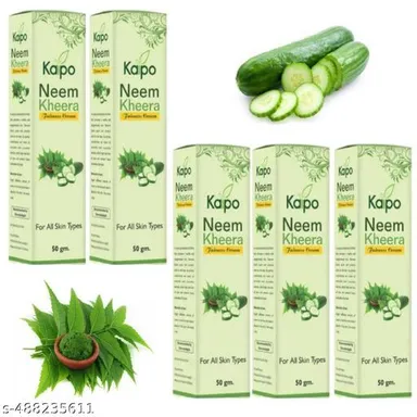 Kaipo Neem Kheera Fairness Cream 50g Herbal Skin Care Cream for Clear, Fresh and Even Looking Skin thumbnail 1