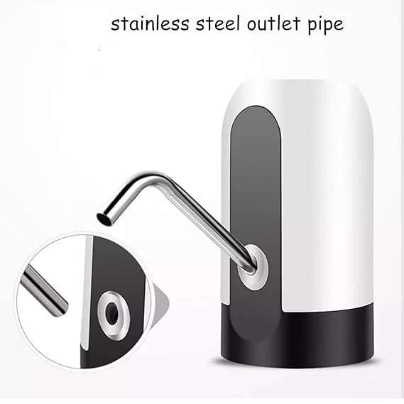 Automatic Electric Water Can Dispenser Pump for 20 Litre Bottle with USB Charger Portable Rechargeable Water Pump Dispenser for Home Office Kitchen Drinking Water Can |Pack of 1 image 3