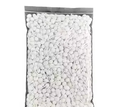 Cotton Wick Diya Batti Pack of 500 Pure Cotton Handmade Puja Jyot Batti for Diwali Aarti Mandir Oil Lamp Cotton Wicks for Temple Pooja Deepak Batti thumbnail 1