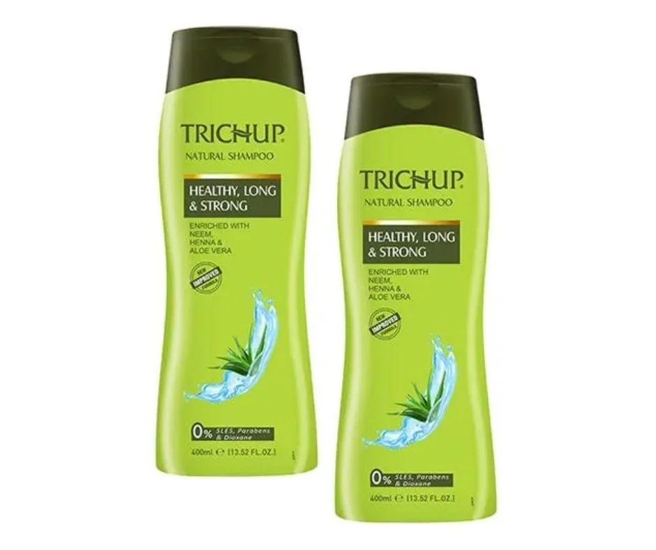 2 TRICHUP HEALTHY, LONG & STRONG NATURAL SHAMPOO 400ML image 2